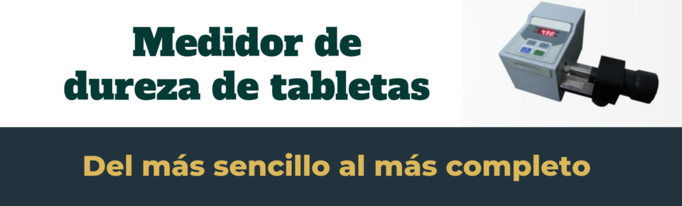 Durómetro o medidor de dureza de tabletas – FarmaFix